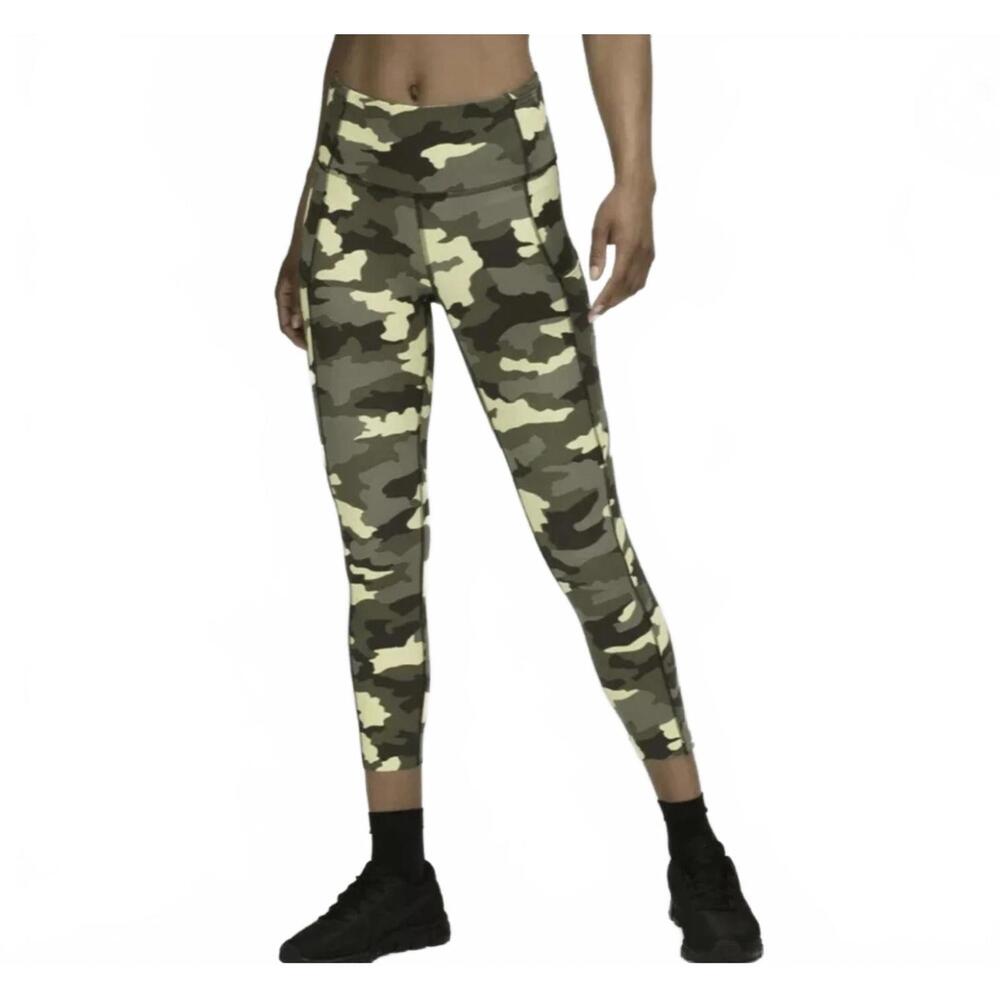 Lululemon Fast Free HR Tight 25” Nulux™ fabric, Heritage 365 Camo, Size 8